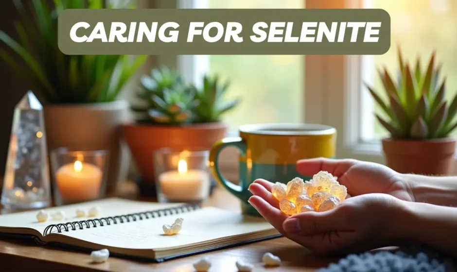 Caring for Selenite: Cleaning, Charging, and Storing Tips